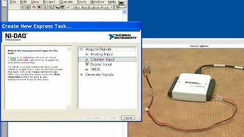 Event Count with NI USB 6009