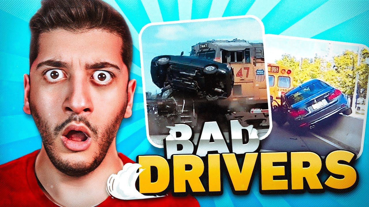 REAGISCO agli ITALIANI alla GUIDA!! Bad Drivers of Italy #1