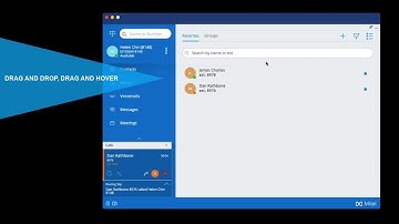 Connect Client for Operators: Drag and Drop Calls: MiVoice Connect