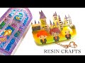 Harry Potter Keychain holder- Mermaid dish (Vitrail effect) - Resin Crafts- DIY