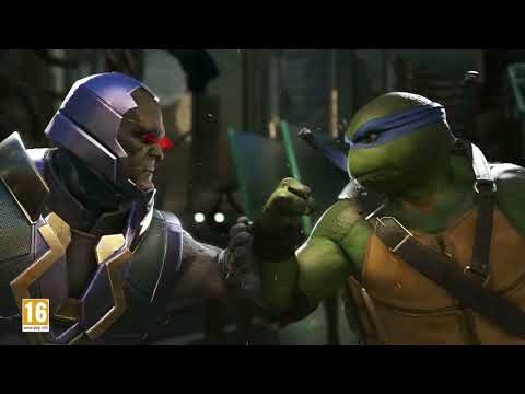 Vídeo gameplay de Las Tortugas Ninja en Injustice 2