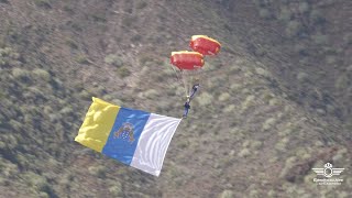 Exhibición Aérea en la Playa de Las Teresitas