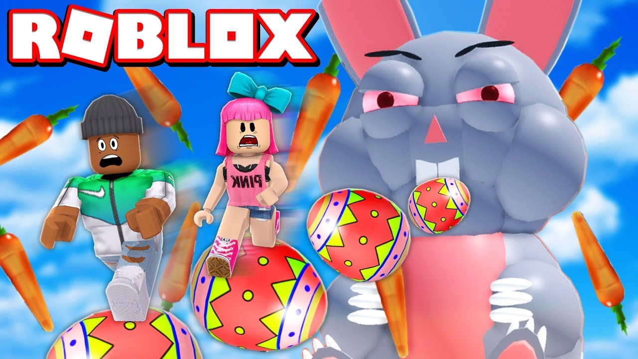 Escape The Evil Easter Bunny Obby In Roblox 2019 Youtube - cart ride into evil characters new roblox