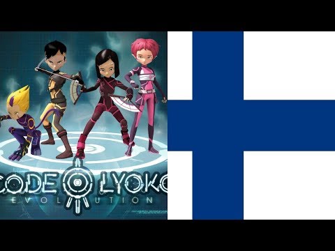 Code Lyoko Evolution theme song in Finnish (Fanmade)