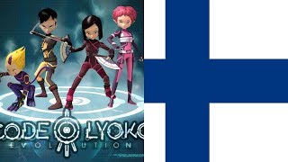Code Lyoko Evolution theme song in Finnish (Fanmade)
