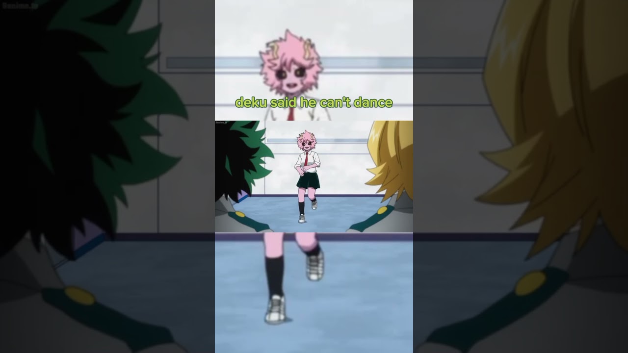 deku said he can't dance #anime #edit #shorts #mha #deku #nekoedits001
