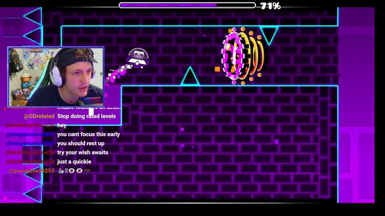 Geometry Dash Stream w/ Level Requests! - YouTube