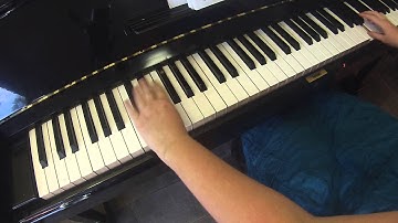 C# / Db harmonic minor scale  |  2 octaves on piano  |  contrary motion