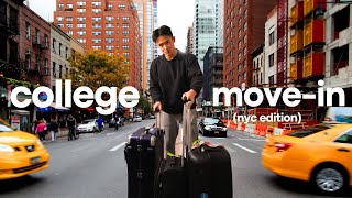 moving back into college in new york city