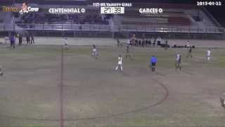 20150122 HS Varsity Girls Soccer Garces v Centennial 1st Half
