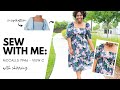 SHIRRING SUMMER DRESS: SEW WITH ME: MCCALLS 7946 VIEW C