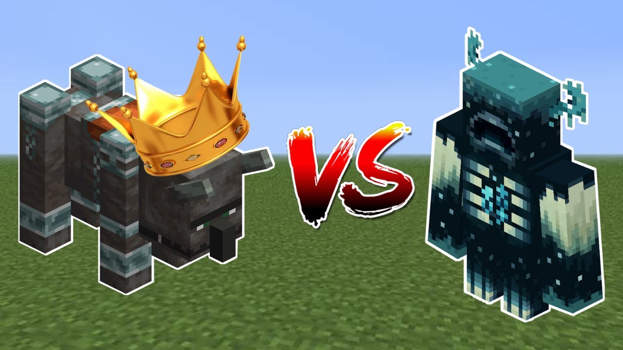Kind Ravager warden vs king ravager in Minecraft - YouTube
