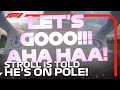 Lance Stroll Realises He's On Pole! | Onboard And Team Radio | 2020 Turkish Grand Prix