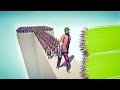 CAN 100x ZOMBIE MUTANT CROSS THE BRIDGE? - Totally Accurate Battle Simulator TABS