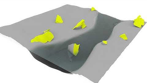 MA VFX - River Simulation Test in Maya