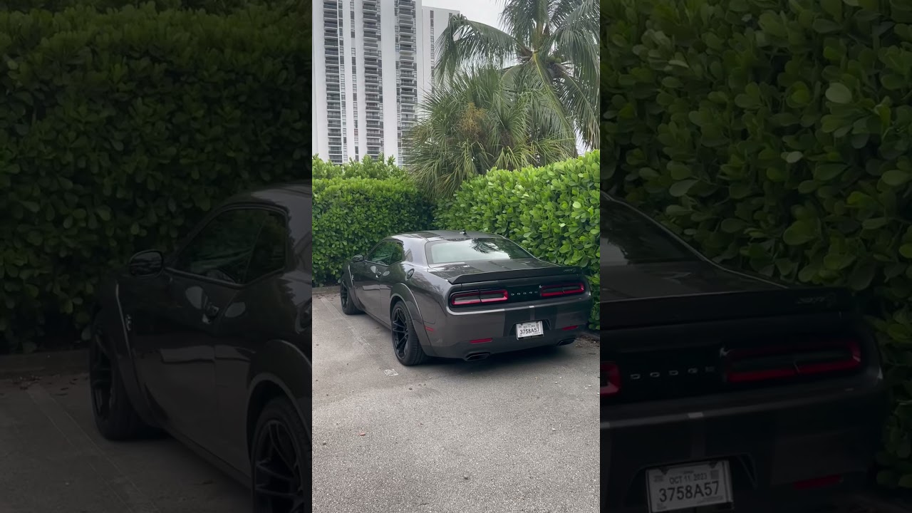 Dodge challenger hellcat wide body 2021 muffler delete
