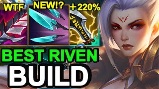 Wild Rift China Top2 Riven Jungle - 24KILL Solo Carry Riven Build Runes - Sovereign Rank Gameplay