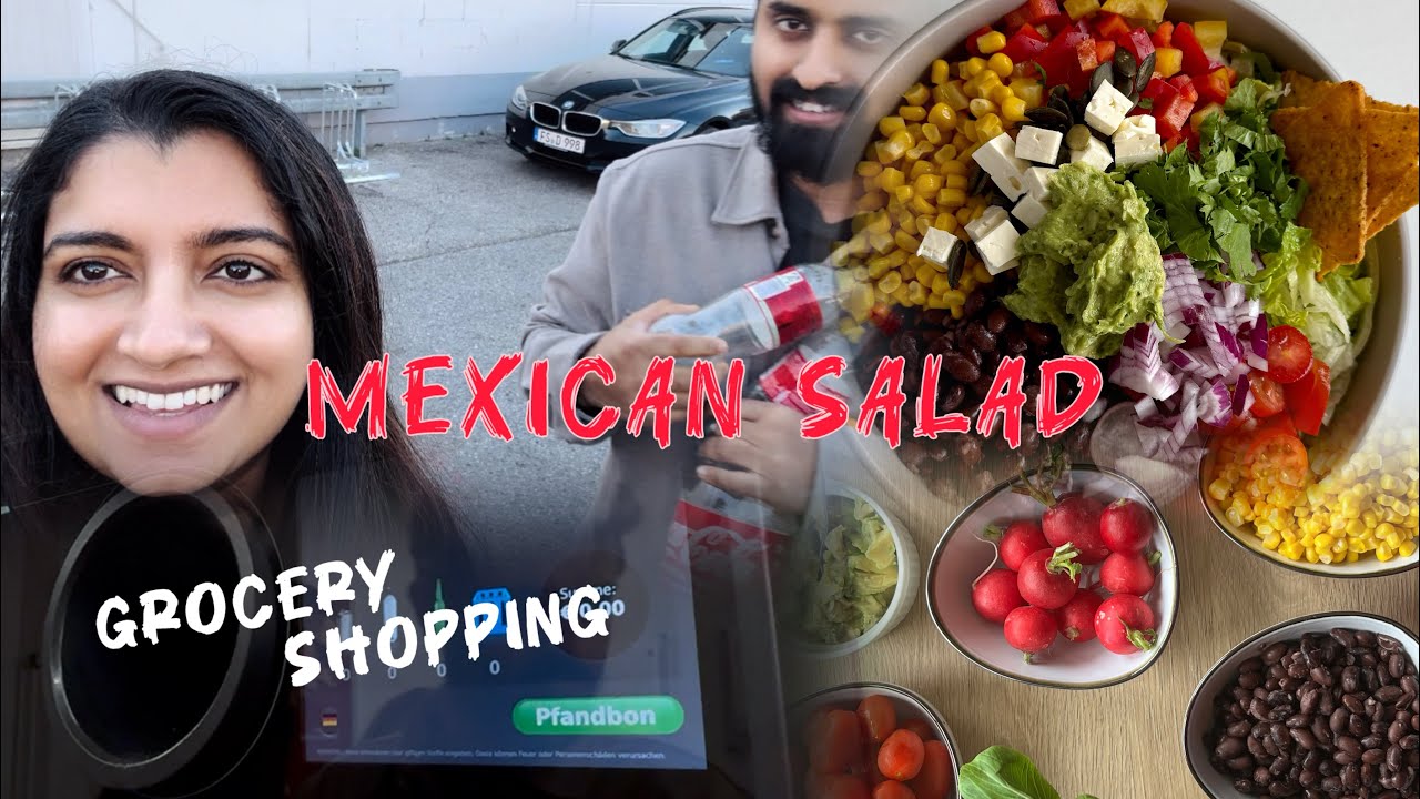 From Pfand to Plate: Shopping, Bottle Returns + Mexican Avocado Salad Recipe | healthy recipes 