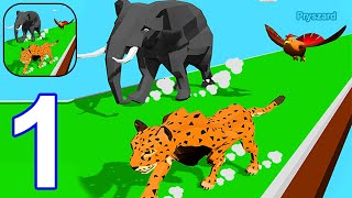 Animal Transform: Epic Race 3D - Gameplay Walkthrough Part 1 Level 1-19 (iOS, Android Gameplay) screenshot 3