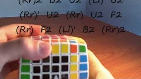How to solve a V-CUBE 7x7x7 PART 8 [REUPLOADED]