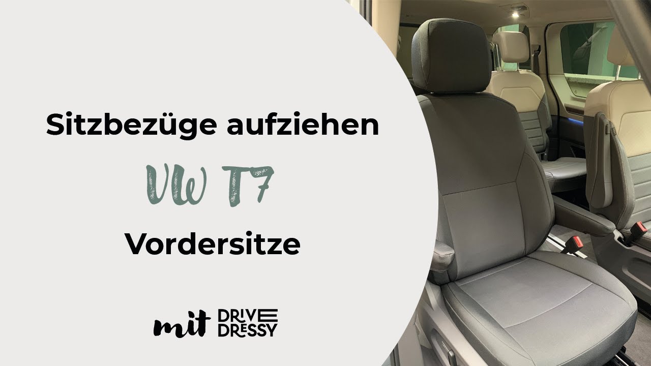 DriveDressy Sitzbezüge - VW T7 Vordersitze 