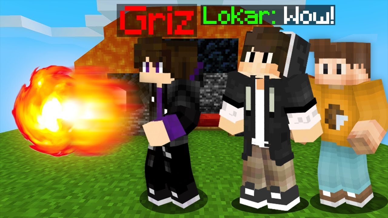 GRIZ UŻYŁ MAGII NA BEDWARS w Minecraft!