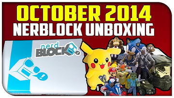 Nerd Block Unboxing! - Horror, Arcade & Classic Boxes! (October 2014)