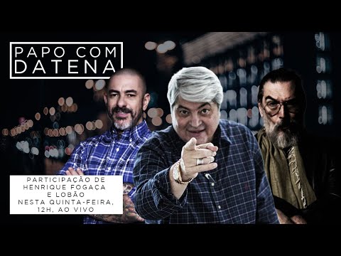 DATENA ENTREVISTA HENRIQUE FOGAÇA E LOBÃO AO VIVO | PAPO COM DATENA #3