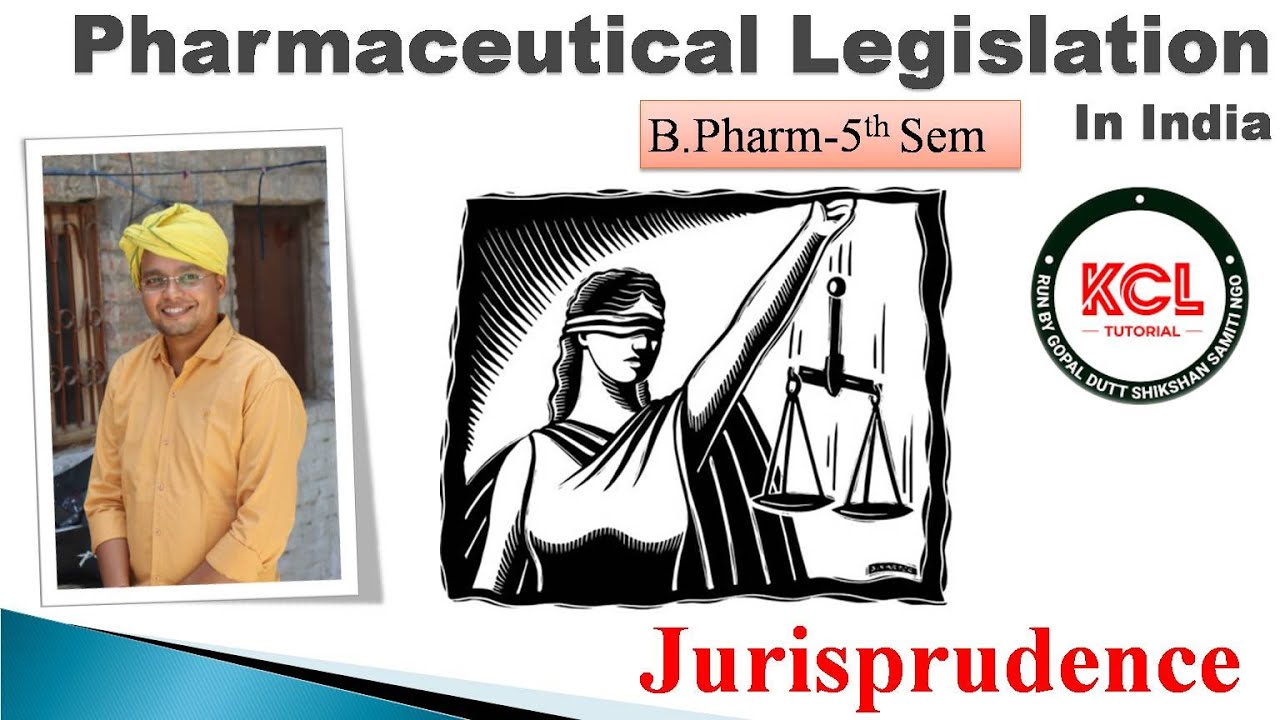 Pharmaceutical legislation in India - History & introduction | Jurisprudence for B.Pharm & D.Pharm