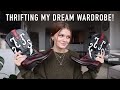 THRIFTING MY DREAM WARDROBE 2020 + try on!!!