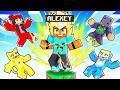 Sobrevivi em 1 BLOCO de DRAGON BALL no Minecraft