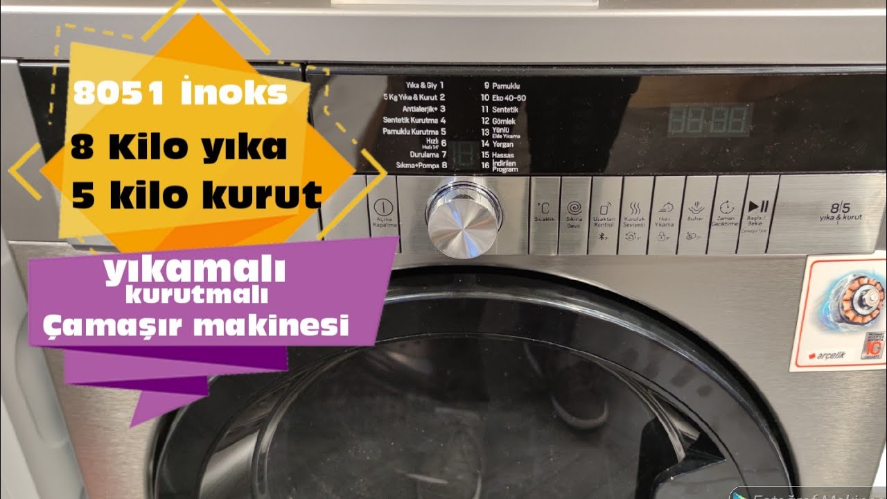 10123 d arcelik yeni camasir makinesi 10 kilo 1200 devir a camasir makinesi camasir makinesi youtube