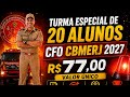 Intensivo CFO CBMERJ 2027 do Capitão Bomfim somente R$ 77,00 - Valor único! Somente para 20 alunos.