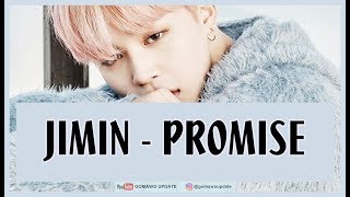 Easy Lyric JIMIN 'BTS' - PROMISE by GOMAWO [Indo Sub]