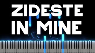 Miniatura del video "Zideste in mine - Instrumental Pian - Negativ Pian - Tutorial"