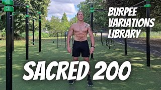 #43 100 1 Pump/ 3 Pump Navy Seal Combo Burpees  Sacred 200 | Burpee Variations Library