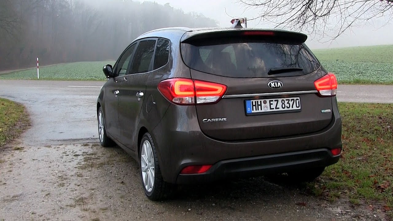 2015 Kia Carens 1.7 CRDi (115 HP) Test Drive - YouTube