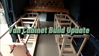 Sprinter Amazon Van Cabinet Build Update