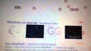 Google Easter Egg Zerg Rush