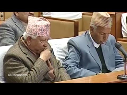 मन्त्री ज्यू संसदमा यो के गरेको ?