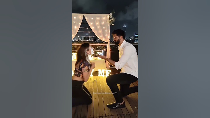 Best memory of 2022. ❤️ #couple #marriage #proposal #rohitandkanu #youtubecreator