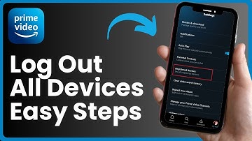 How to Log Out Prime Video from all Devices !