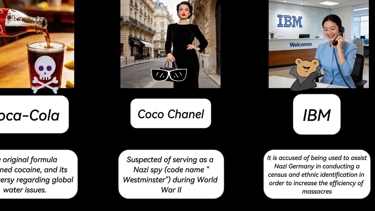 Темная история известных брендов, которыми вы пользуетесь каждый день.