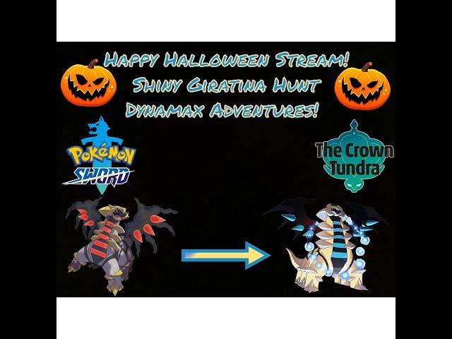 Spooky Shiny Hunt On Halloween For Giratina! - Pokemon Sword 