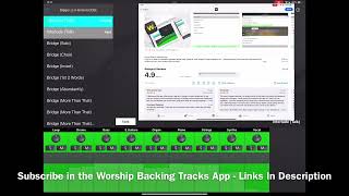Bigger (JJ Hairston) Worship Backing Tracks & XME TRIGGERS App Previews screenshot 4