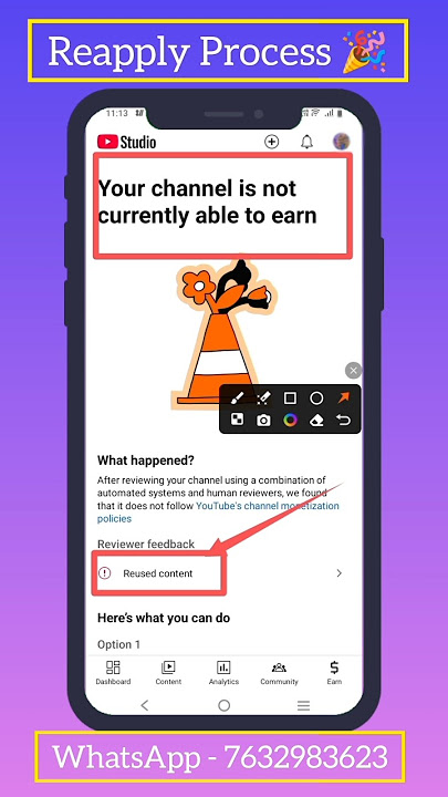 Reapply Monetisation Full Process | Reused Content Reapply Kaise Kare 2025 | #shorts
