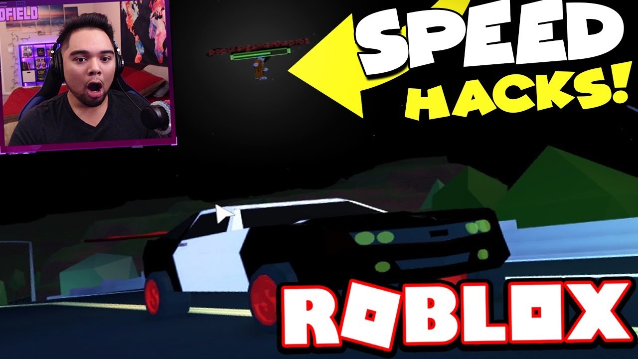 Playing With Speed 9999 Hackers Roblox Jailbreak