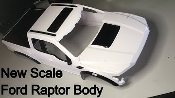 KYX ABS Raptor Hard Body Build Part 1 - Unboxed & Painted