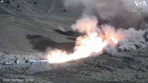 NASA succesfully tests new rocket booster system