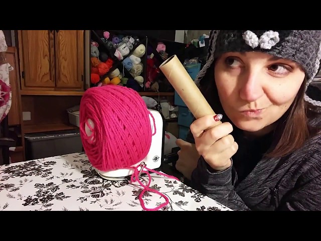 Trying out an Electric Electric Yarn Ball Winder For the First Time